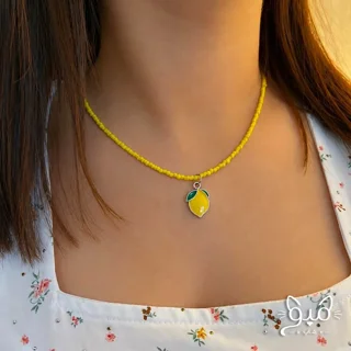 گردنبند منجوقی لیمو 🍋
